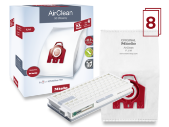 Miele Allergy XL Pack FJM AirClean 3D + HA 50 HEPA