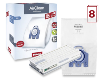 Miele Allergy XL Pack GN AirClean 3D + HA 50 HEPA