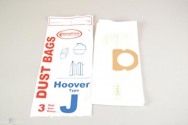 PAPER BAGS-HOOVER,J,4PK,ENVIROCARE,CANISTER 114SW