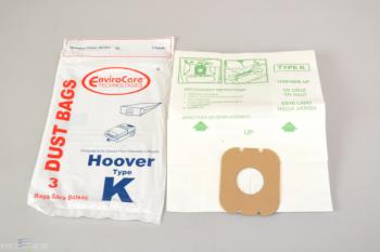 PAPER BAGS-HOOVER,K,3PK,2 PLY,CANISTER ENVIROCARE,REP 110SW