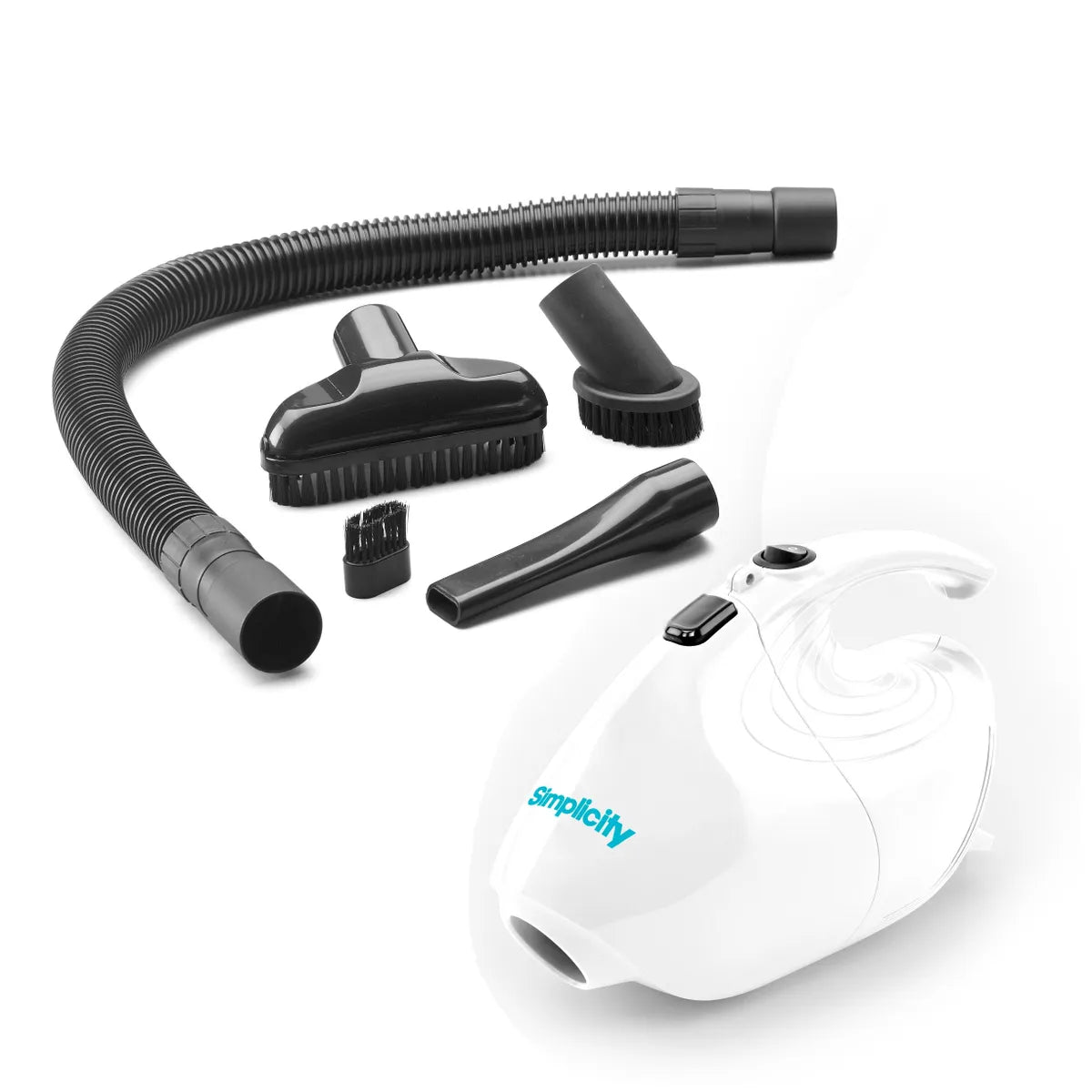 Simplicity Flash Electric Handheld Vacuum With Tool Attachments