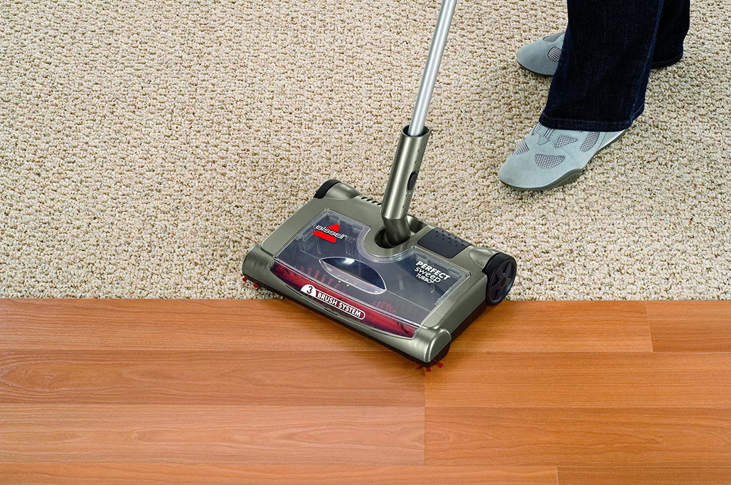 BISSELL Perfect Sweep Turbo Cordless Rechargeable Sweeper, 2880A